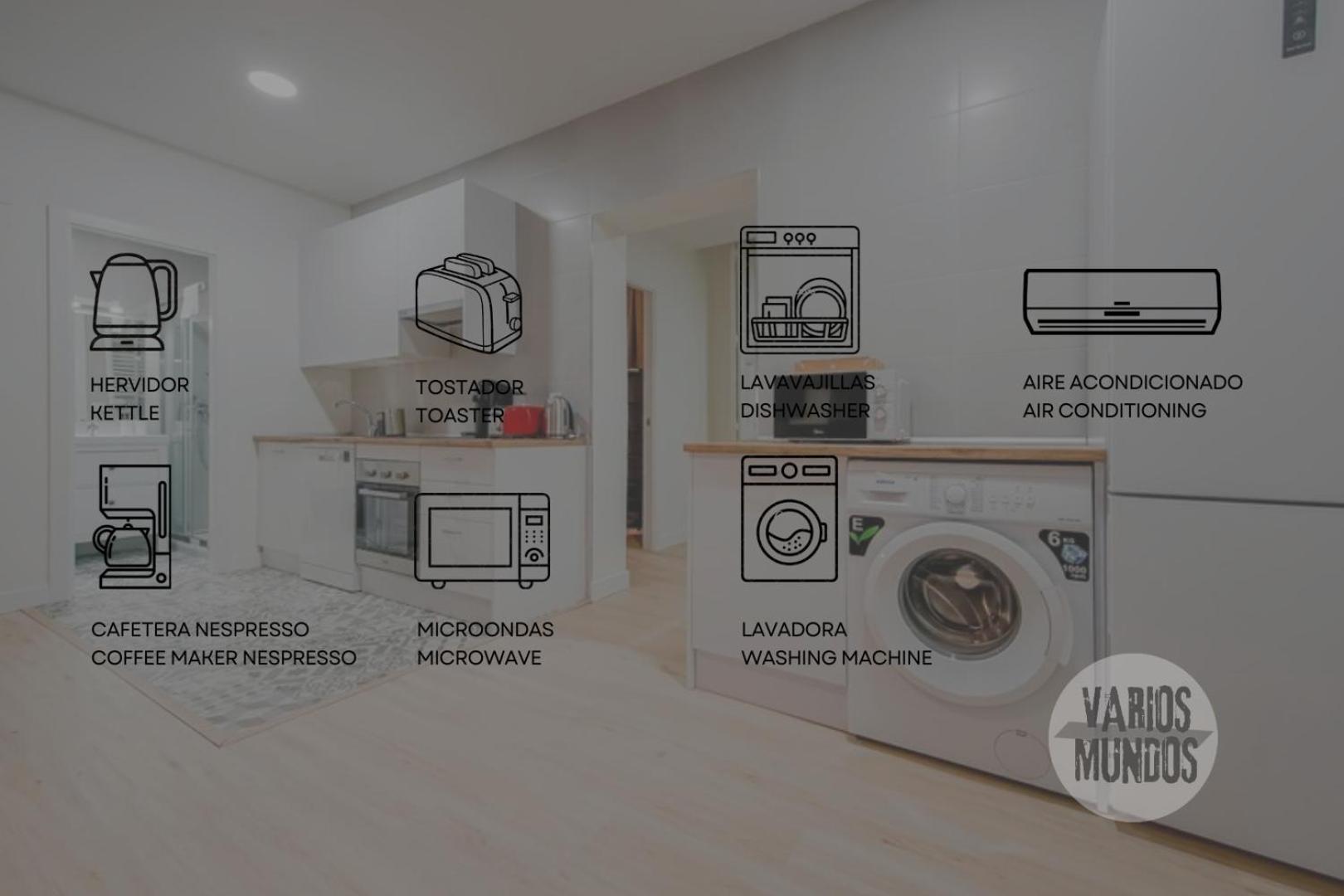 Cozy&New Apartment Para 6Pax En La Plaza De Tirso - Madrid E1 Экстерьер фото